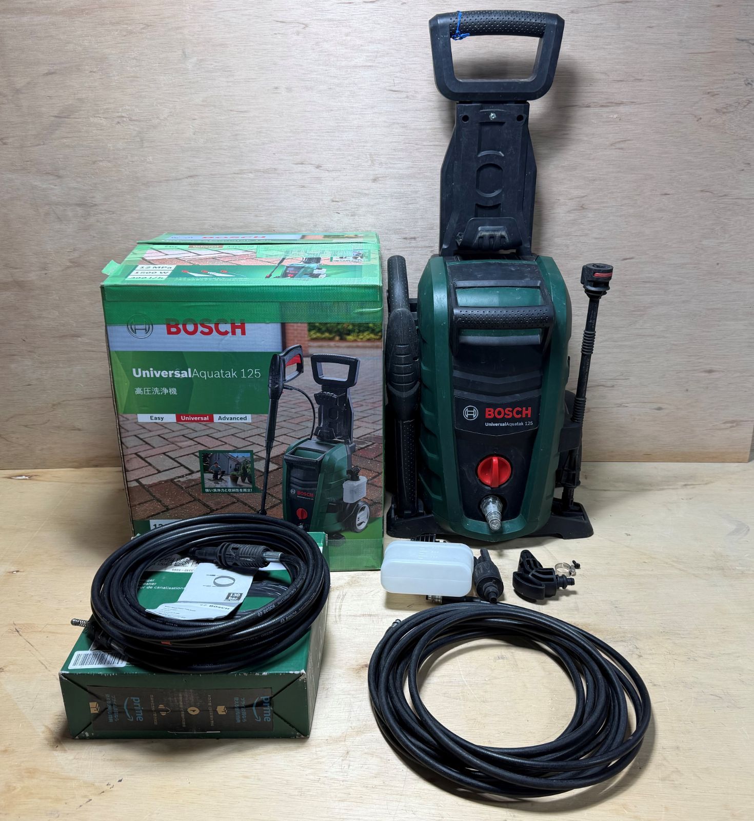 動作確認済 ボッシュ(BOSCH) 高圧洗浄機 UA125 (Universal Aquatak 125