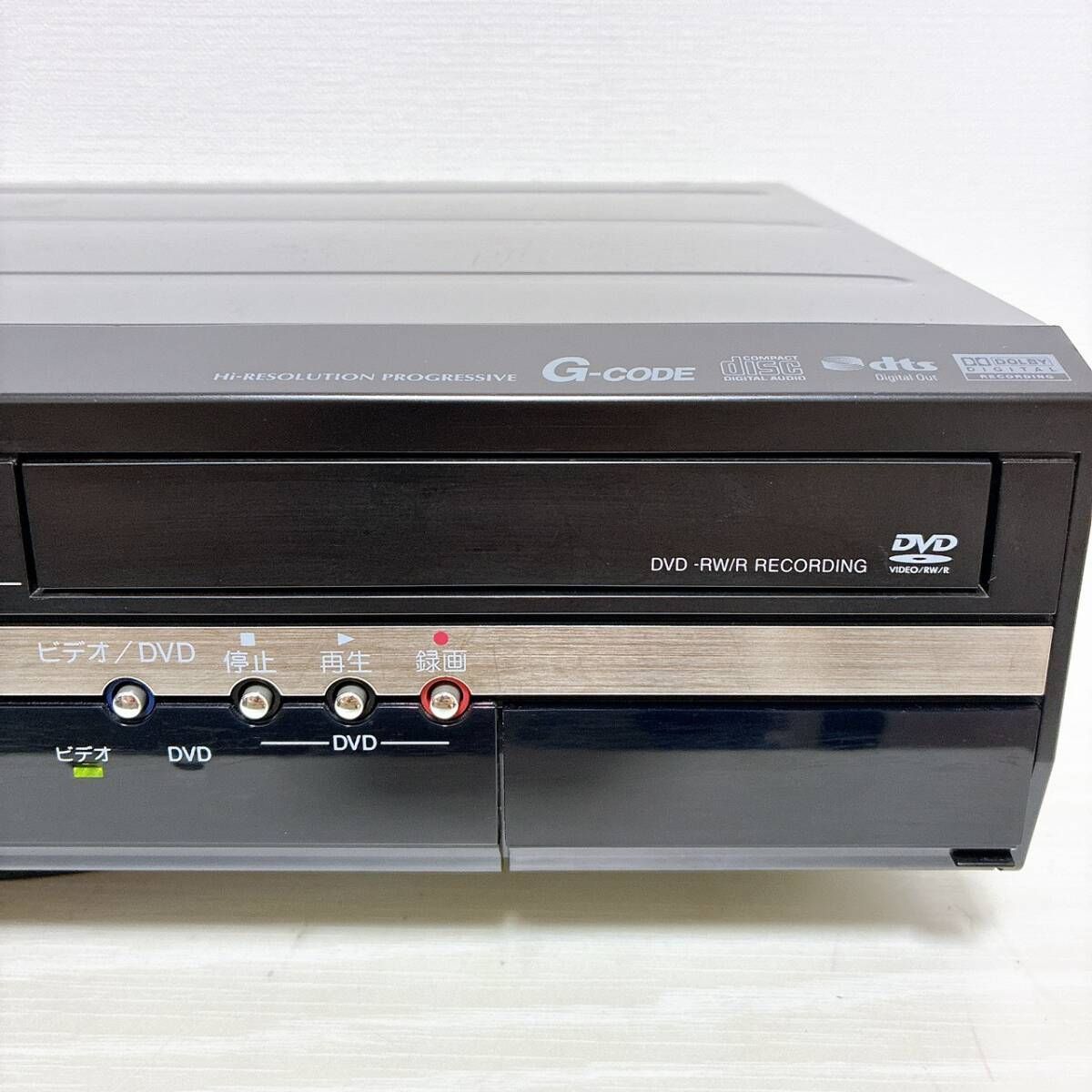 T10913500 【整備品】 TOSHIBA 東芝 VHS/DVD 一体型 ビデオレコーダー