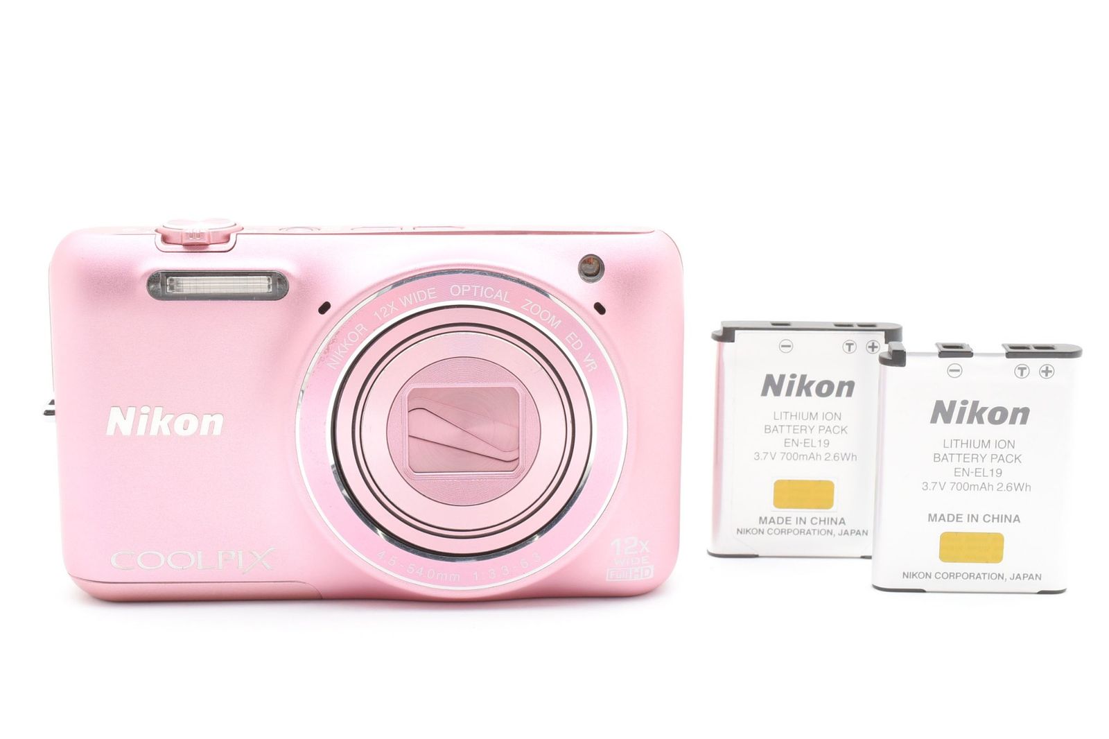 実用品】Nikon ニコン COOLPIX S6600 シルキーピンク コンパクト