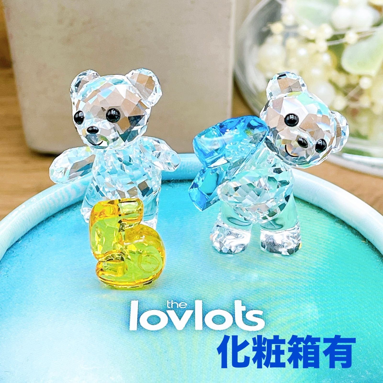 ◇スワロフスキー◇SWAROVSKI クリスベア Krisベア ナンバー7 5