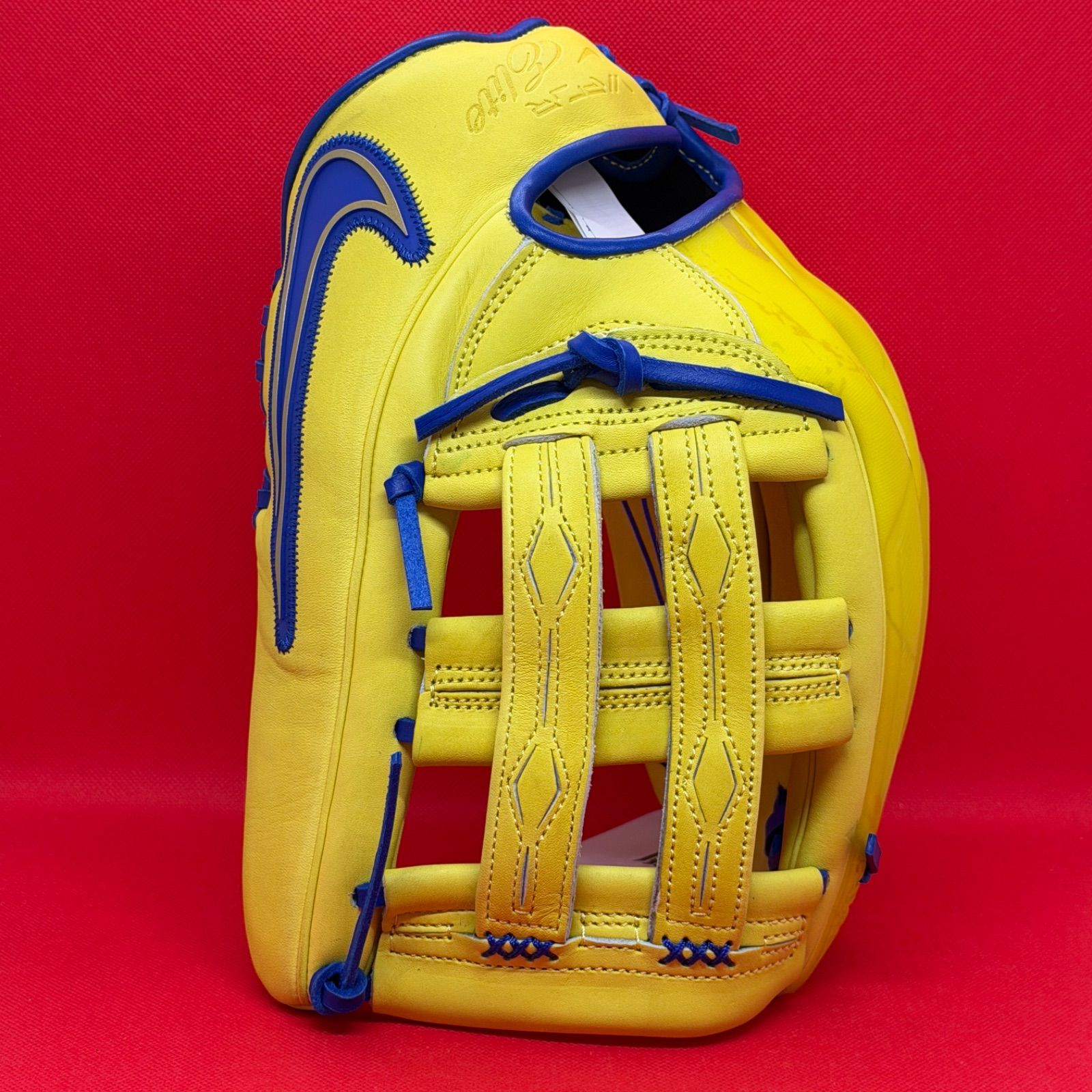 新品 ナイキ アクーニャJr.モデル 外野手用グラブ グローブ イエロー