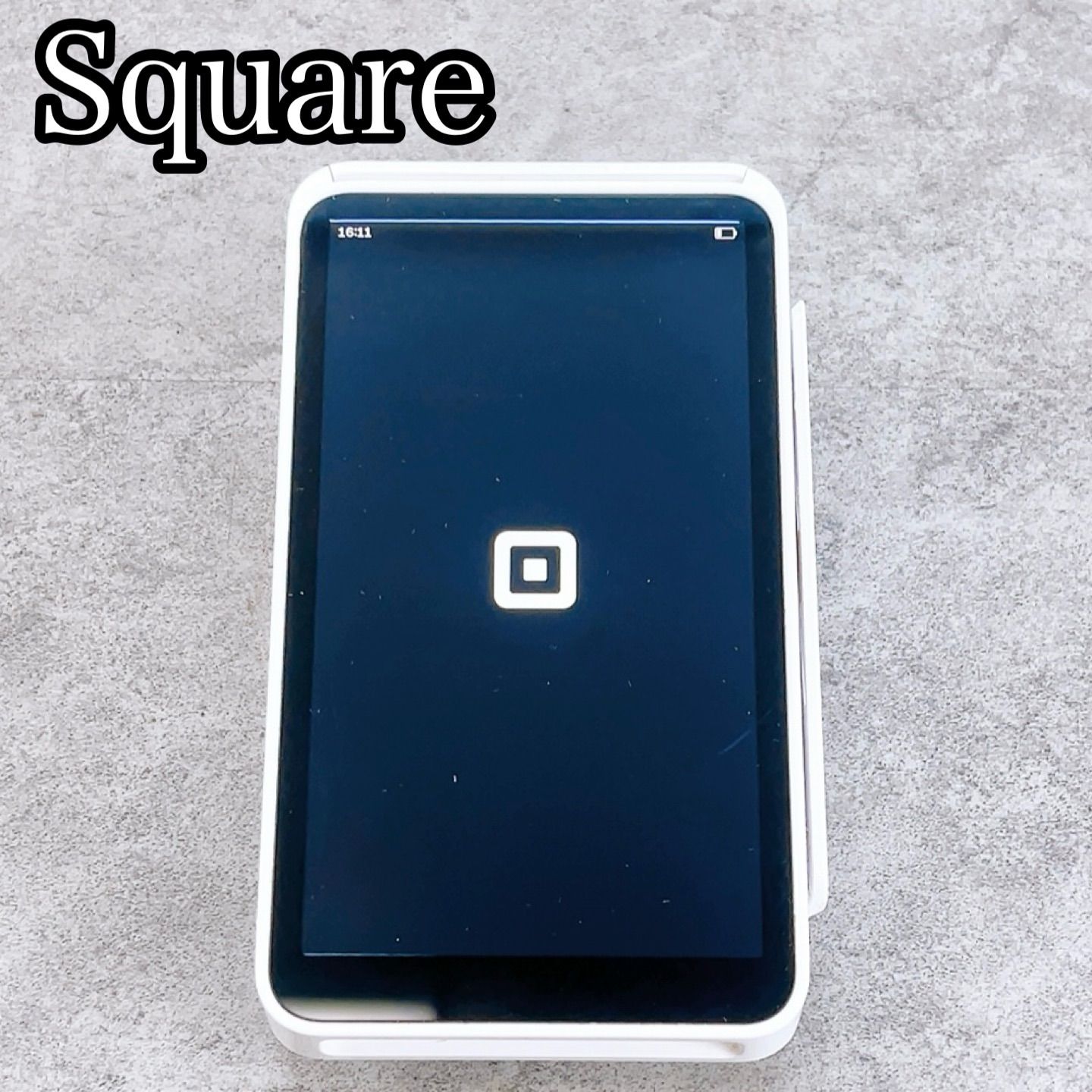 H-1085 Square スクエアターミナル SPD2-01-A ホワイト 動作品 電源