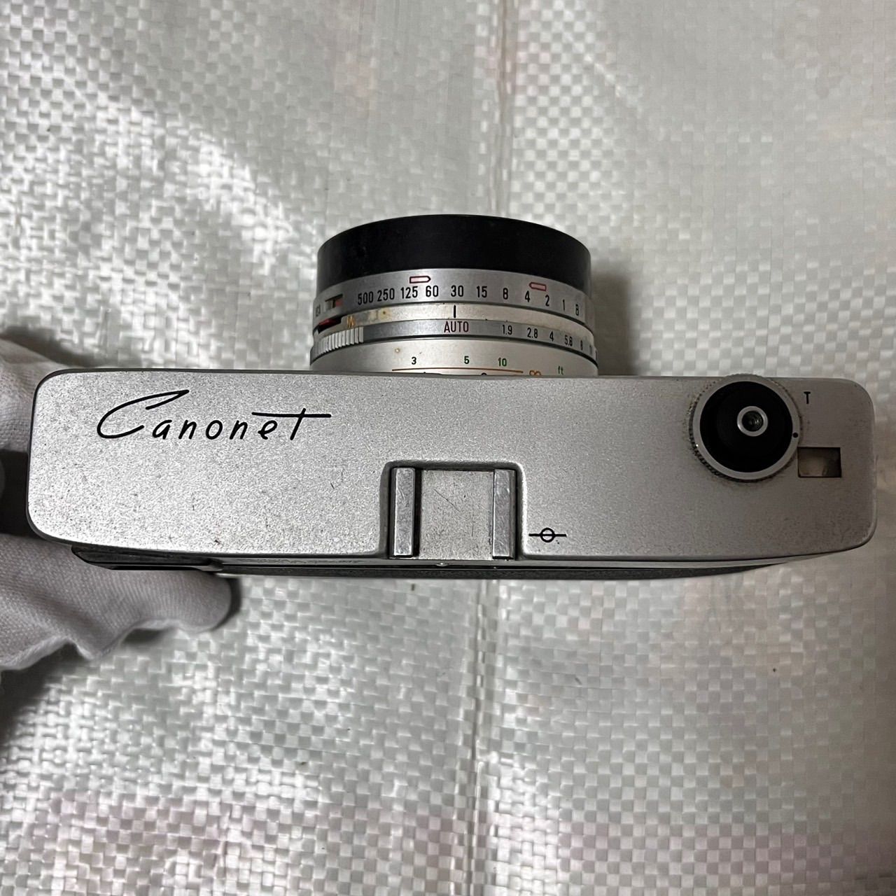 ④-9 動作未確認 キャノン Canon canonet 45mm f:1.9 フィルムカメラ