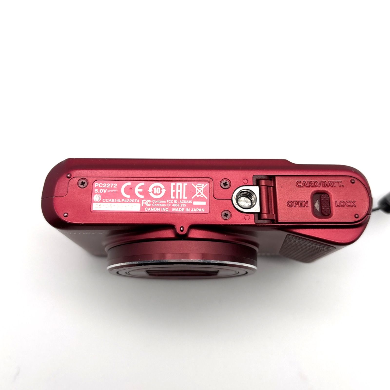 人気色】Canon PowerShot SX720 HS レッド 光学40倍ズーム - メルカリ