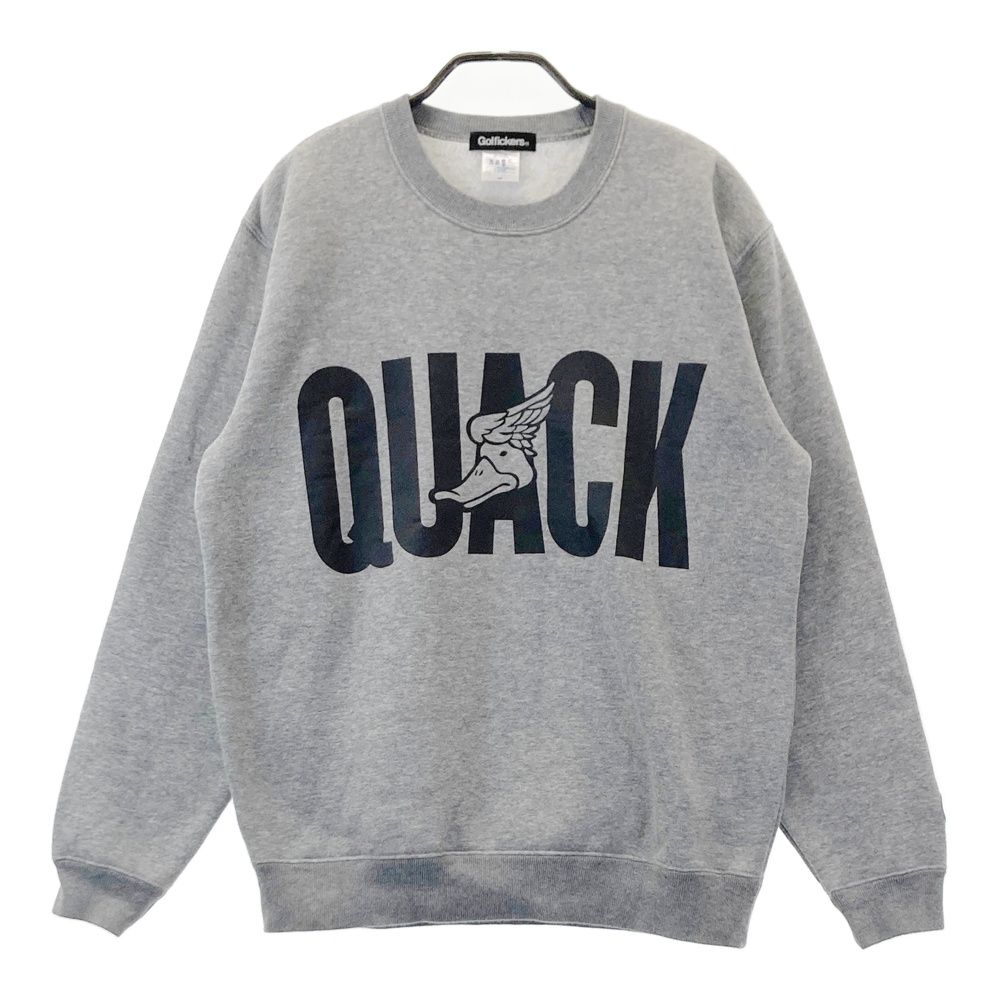 サイズ：M Golfickers ゴルフィッカーズ 裏起毛 長袖トレーナー ロゴ