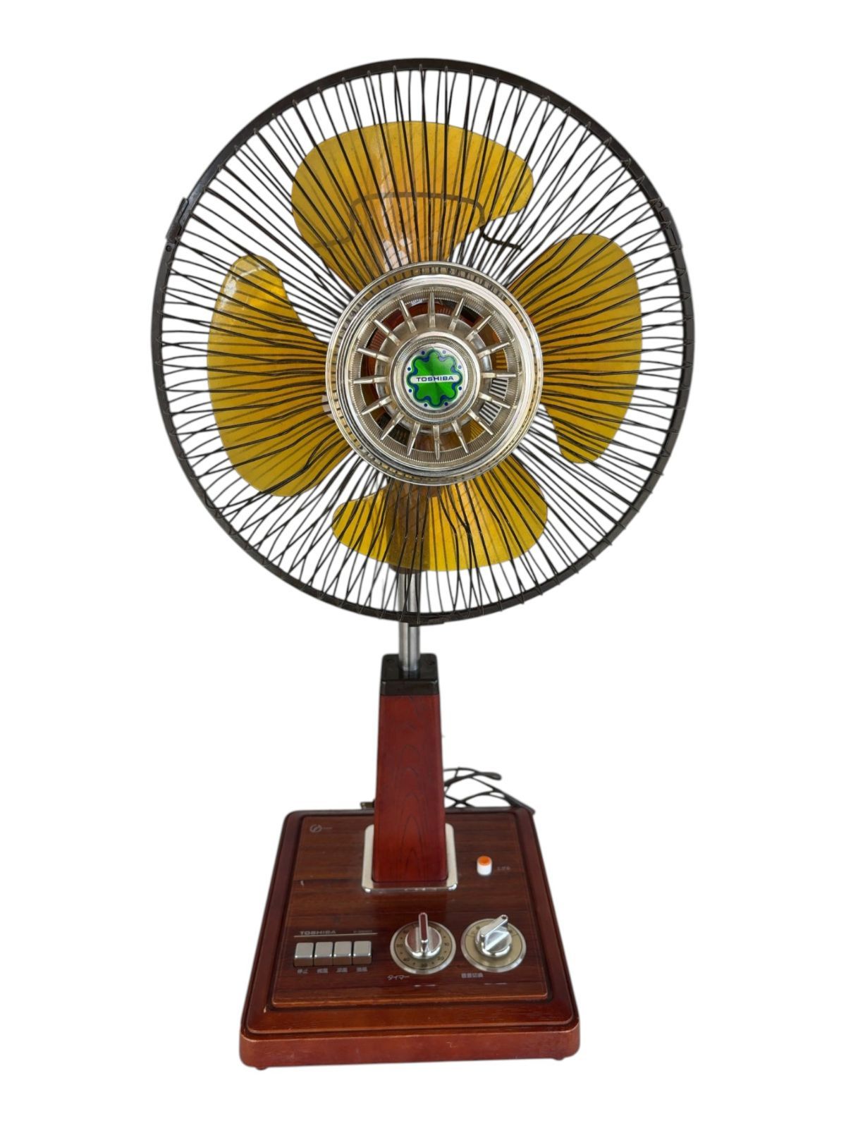 TOSHIBA H-30D45Y レトロ 木目 扇風機 昭和 made in japan b003 - メルカリ