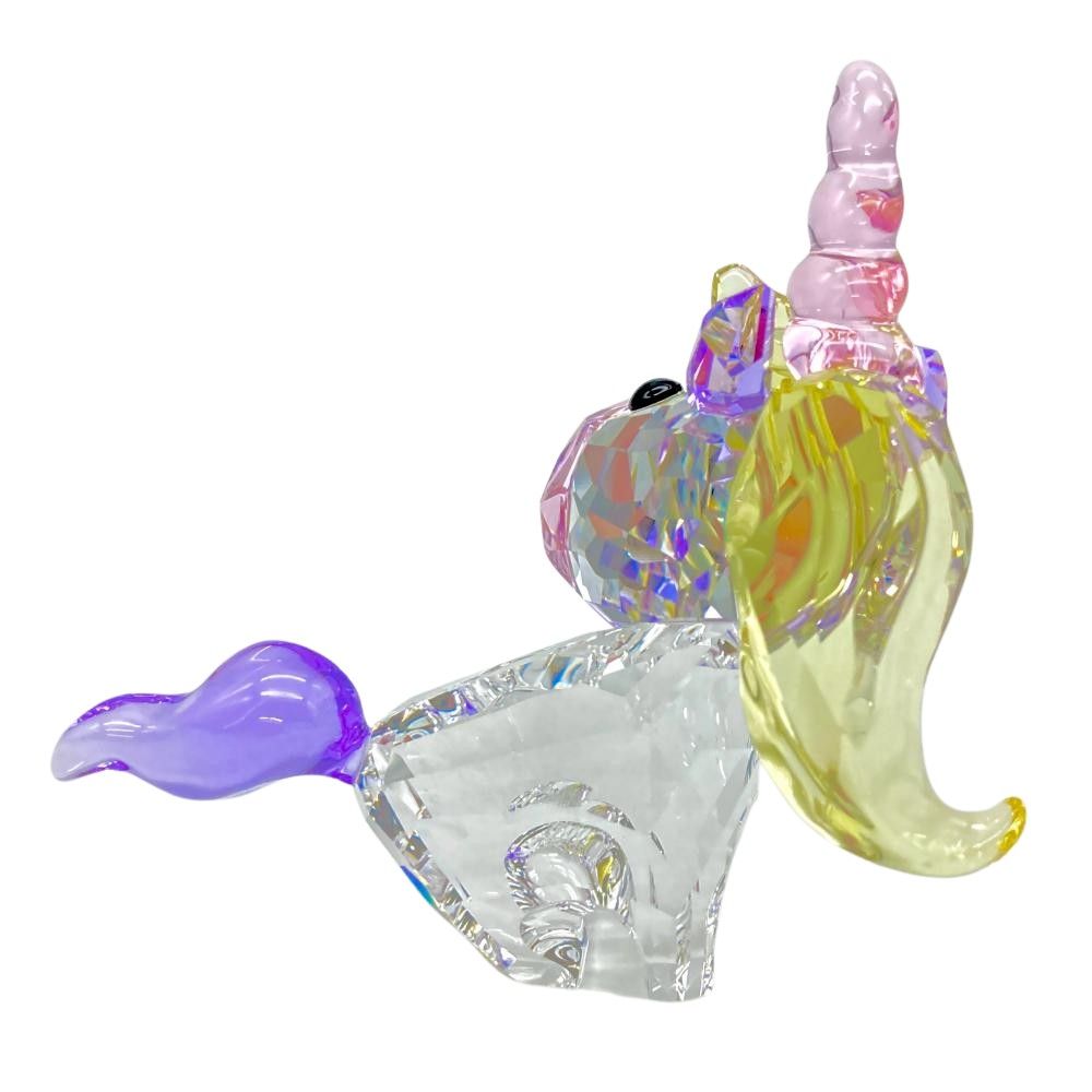 スワロフスキー SWAROVSKI ユニコーン オブジェ 置物 5376284 クリア