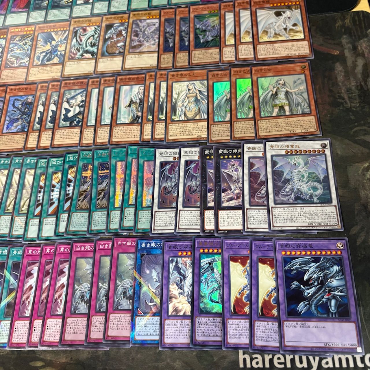 ほぼデッキ！ 混合デッキパーツ 青眼の白龍 ブルーアイズ おじゃま