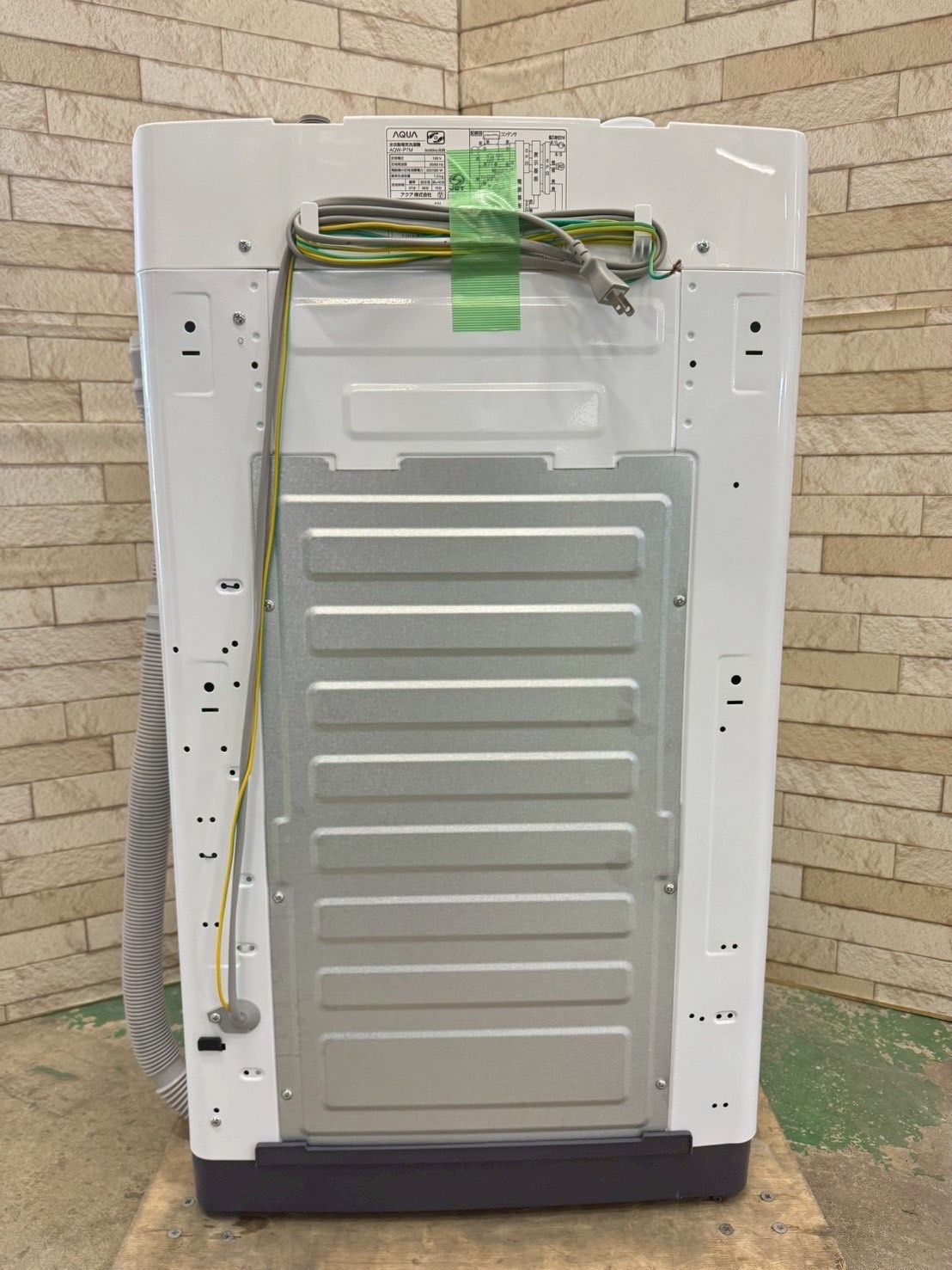 大阪送料無料☆3か月保障付き☆洗濯機☆アクア☆7kg☆2022年☆AQW-P7M