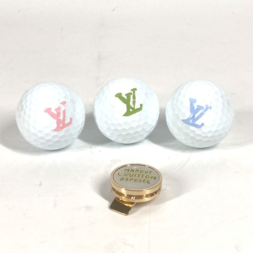 LOUIS VUITTON ルイヴィトン ボール ゴルフボールキット ボール×3