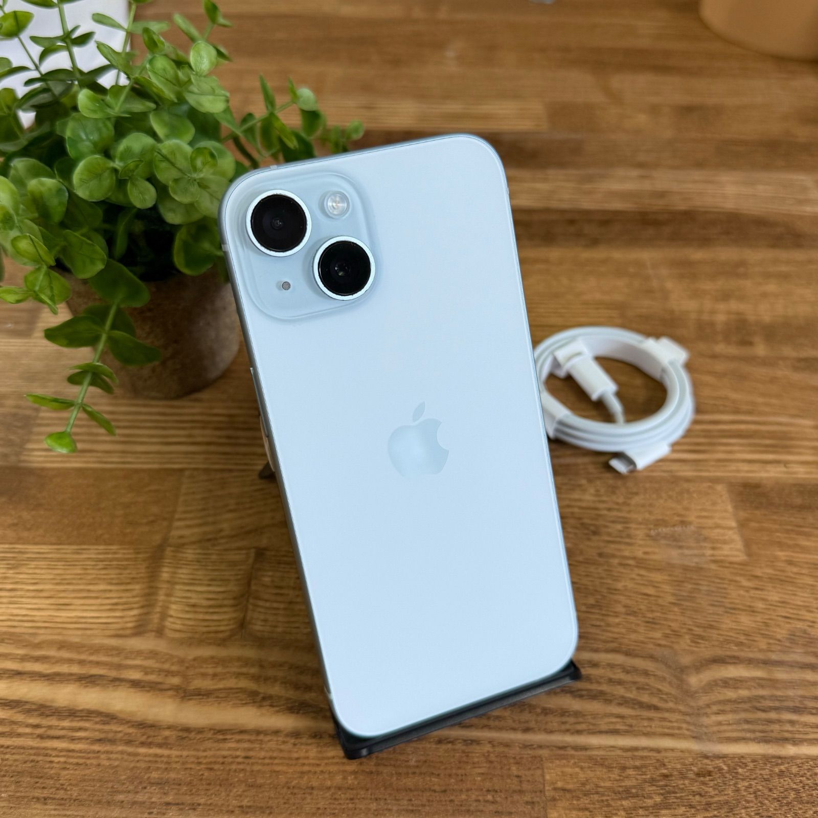 バッテリー99％ iPhone15 128GB ブルー SIMフリー 送料無料 - メルカリ