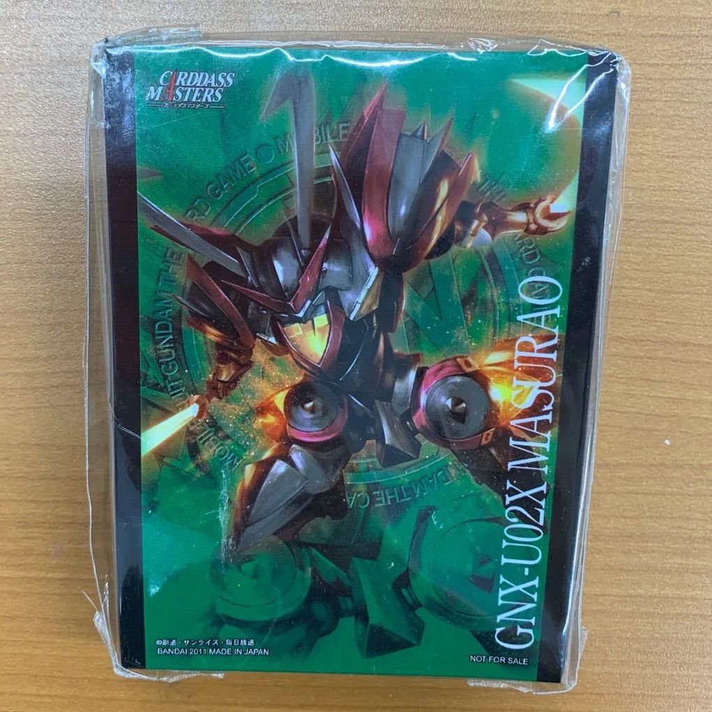 GNX-U02X MASURAO ガンダムウォー マスラオ スリーブ 非売品 緑 - メルカリ