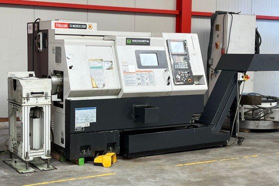 MAZAK - Quick Turn NEXUS 250 CNC lathe used | Mach4Metal