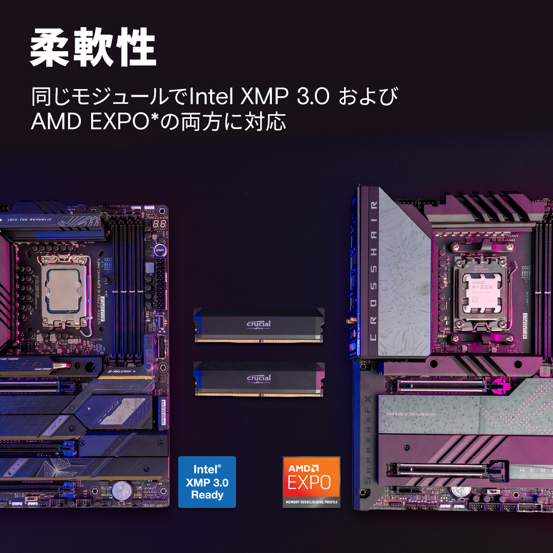 Crucial Pro DDR5-6400 CL40 64GB Kit (32GBx2) UDIMM: OC Gaming