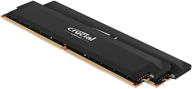 Crucial Pro DDR5-6000 32GB Kit (16GBx2) UDIMM: OC Gaming Memory