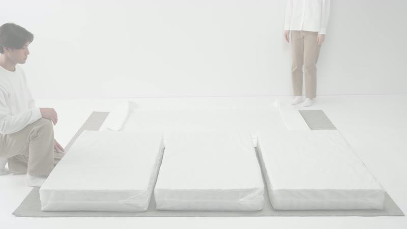 寝返りしやすいマットレス 高密度ポケットコイル | 無印良品