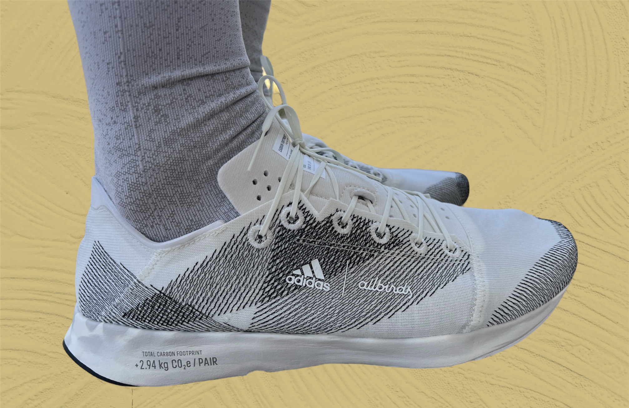 Review: Adidas Adizero x Allbirds 2.94 Kg CO2e Running Shoes