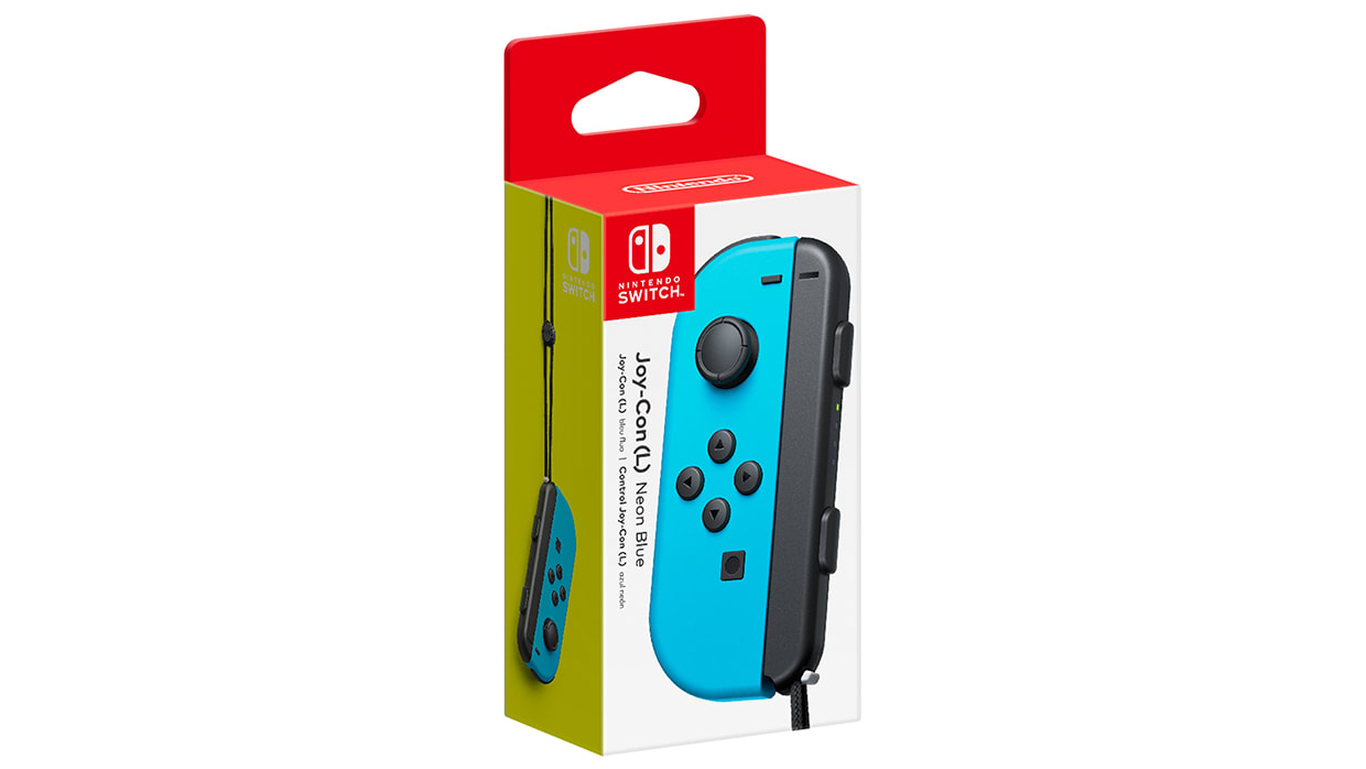Joy-Con (L) - Neon Blue - Hardware - Nintendo - Nintendo Official