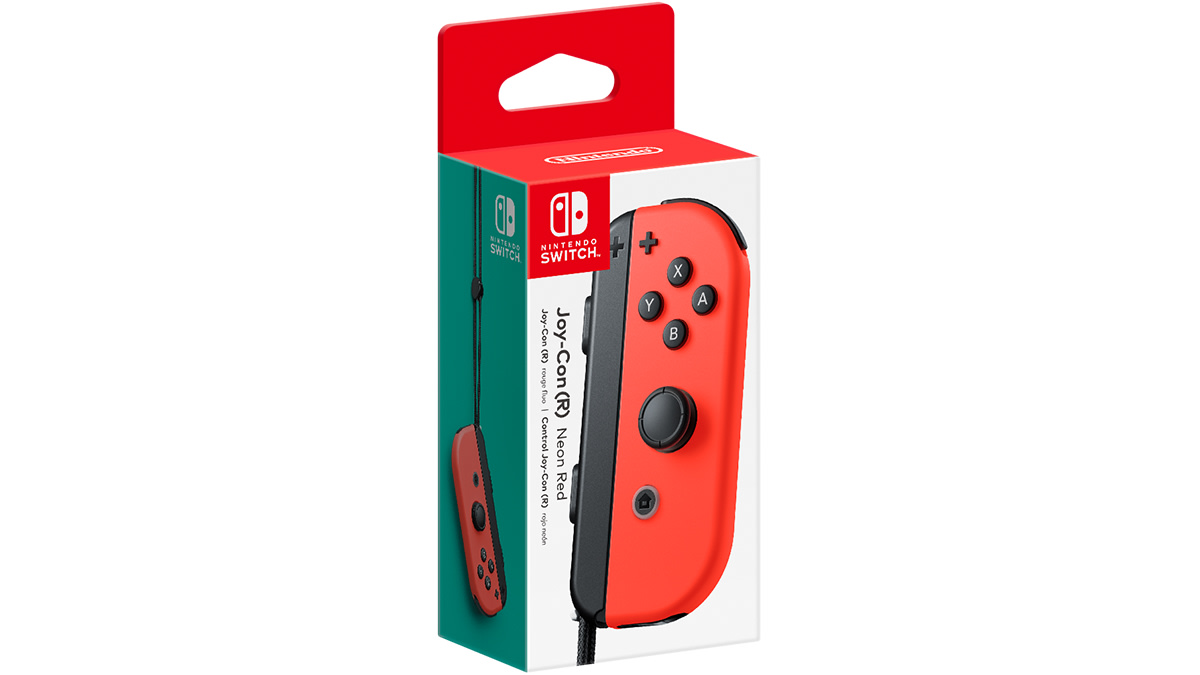 Joy-Con (R) - Neon Red - Hardware - Nintendo - Nintendo Official
