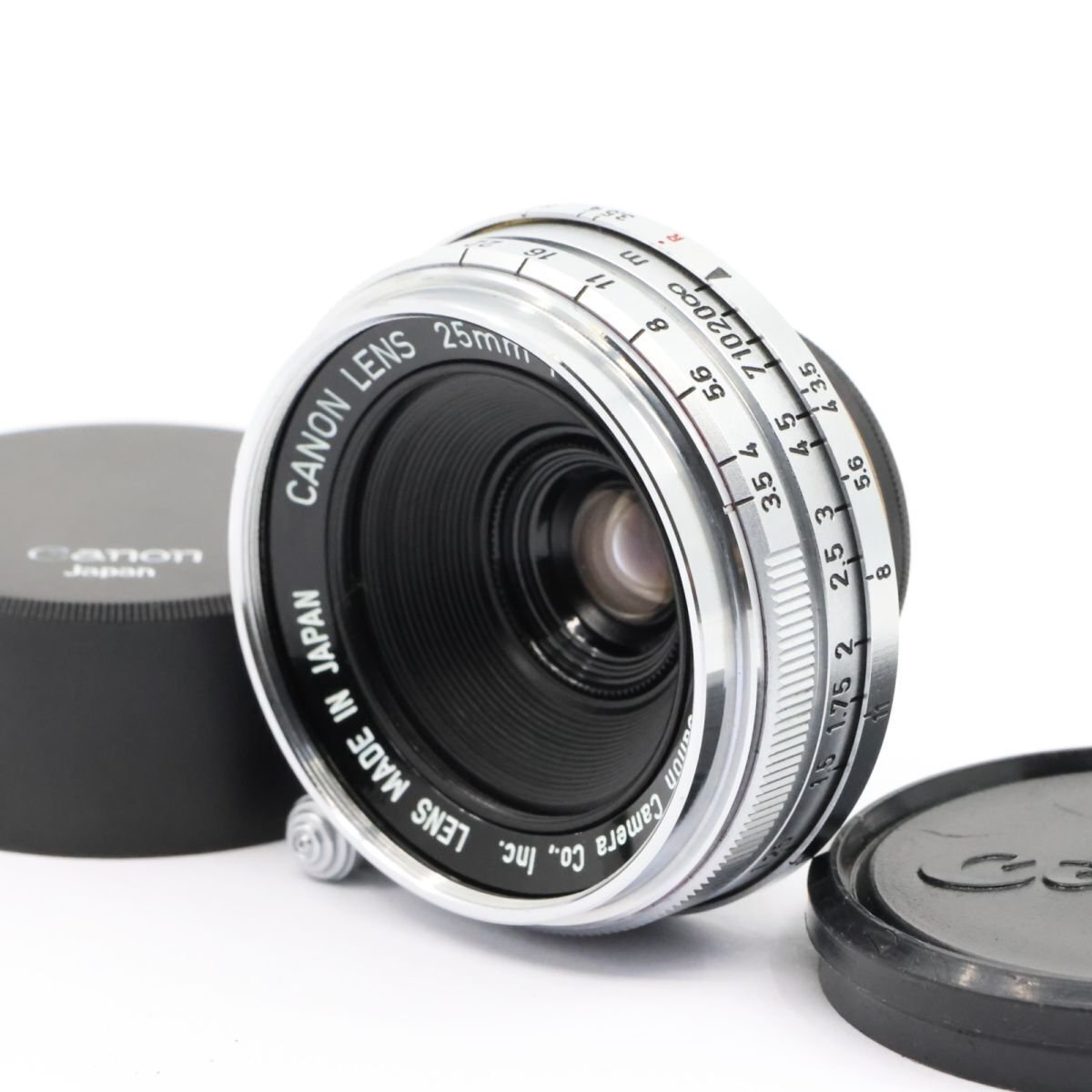 canon lens 25mm f3.5 ltm 付属品多数 Canon 25mm f3.5 LTMレビュー