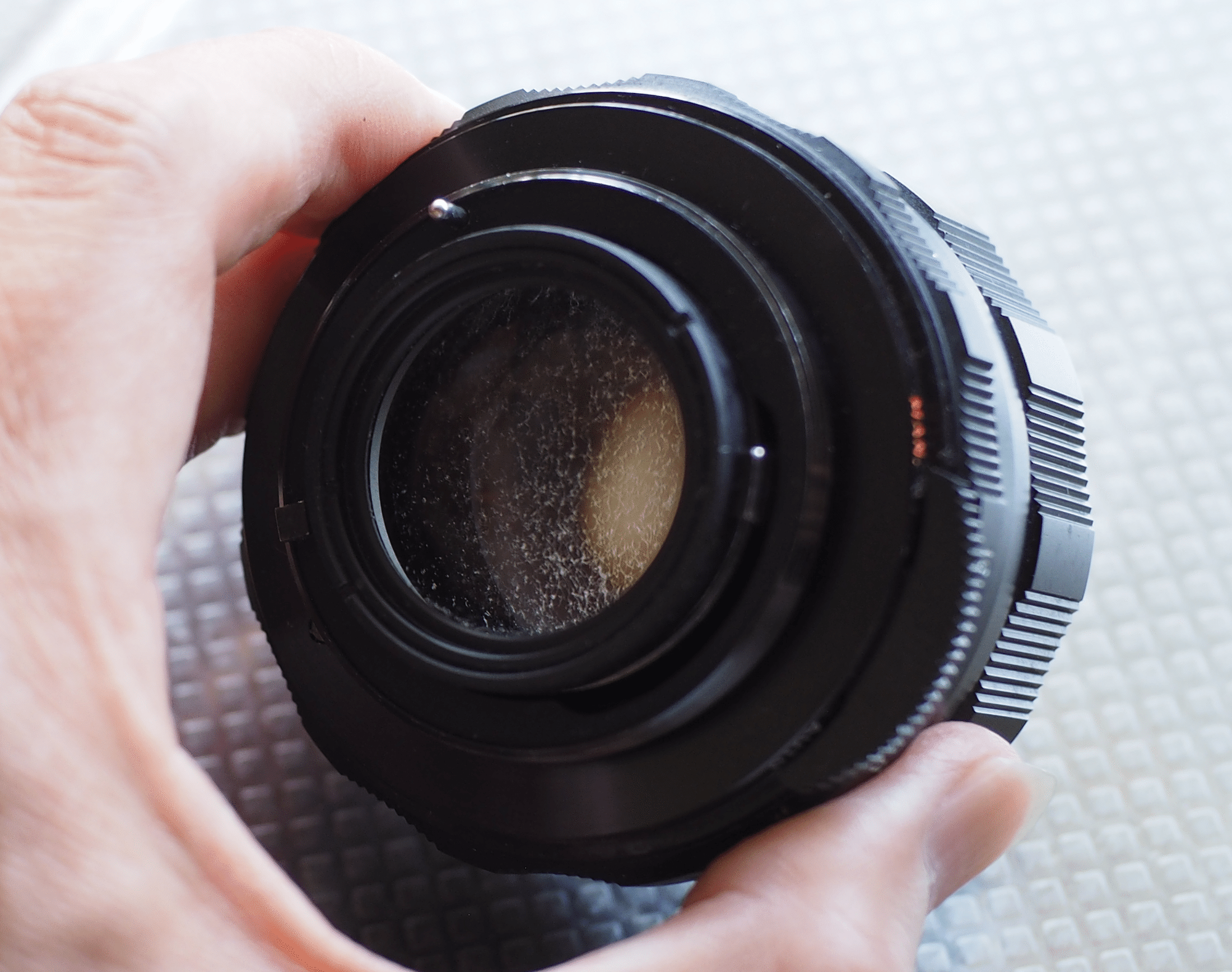 SMC TAKUMAR55mmの分解清掃｜cherubino