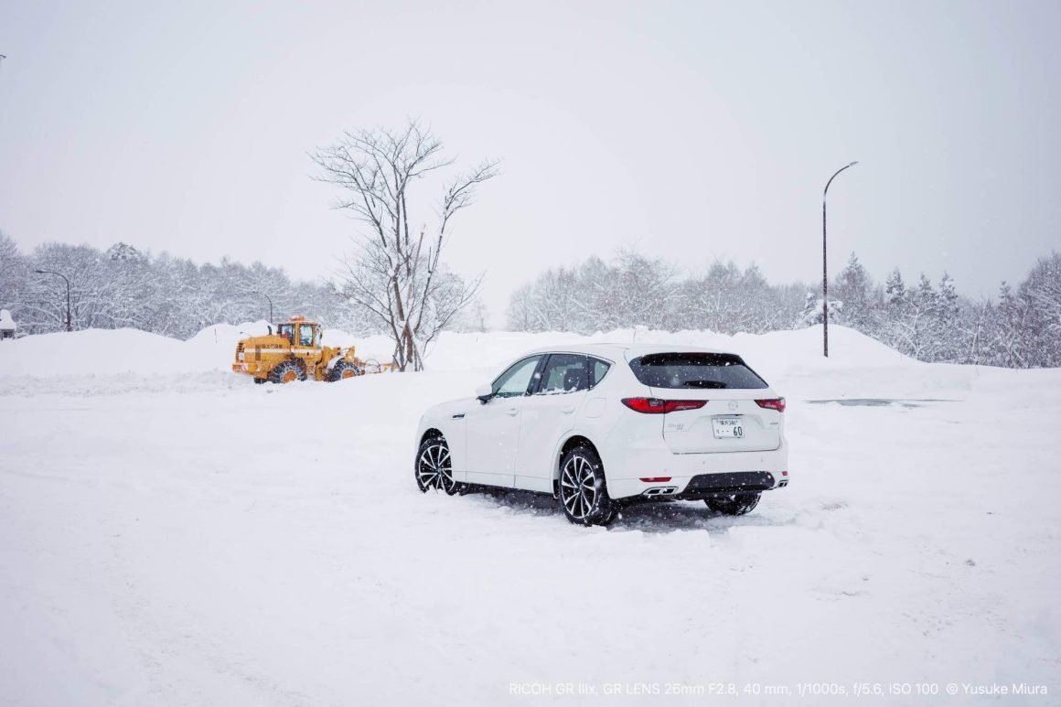 CX-60と暮らす｜雪道性能を検証。特別豪雪地帯・黒姫高原を走る