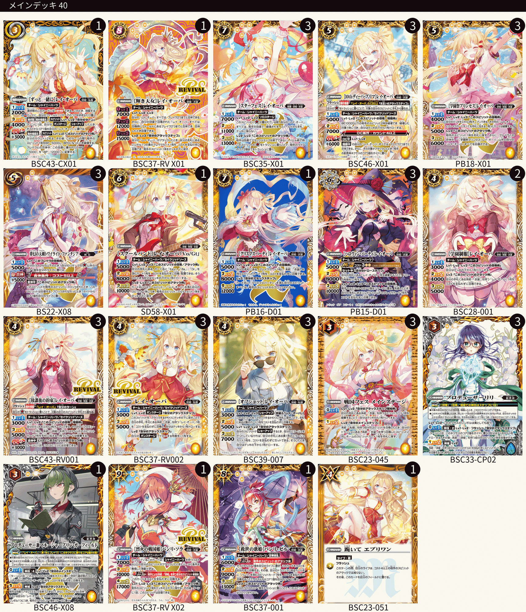 1番輝くアイドル!! レイ・オーバ｜Rily:A