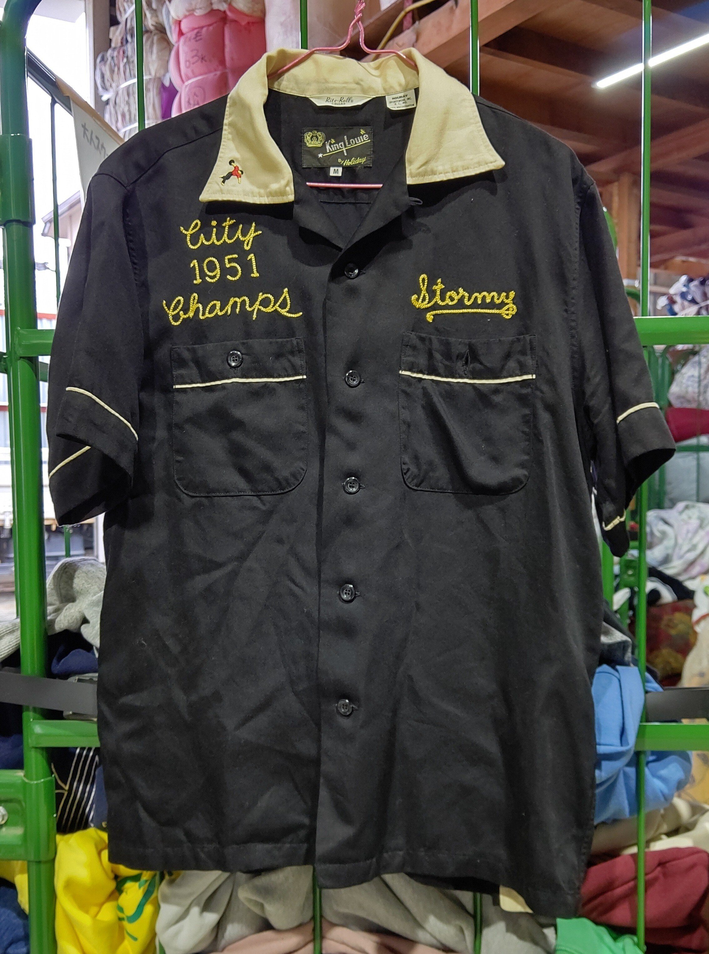 👑King Louieの🎳ボーリングシャツをレスキューした🎉東洋