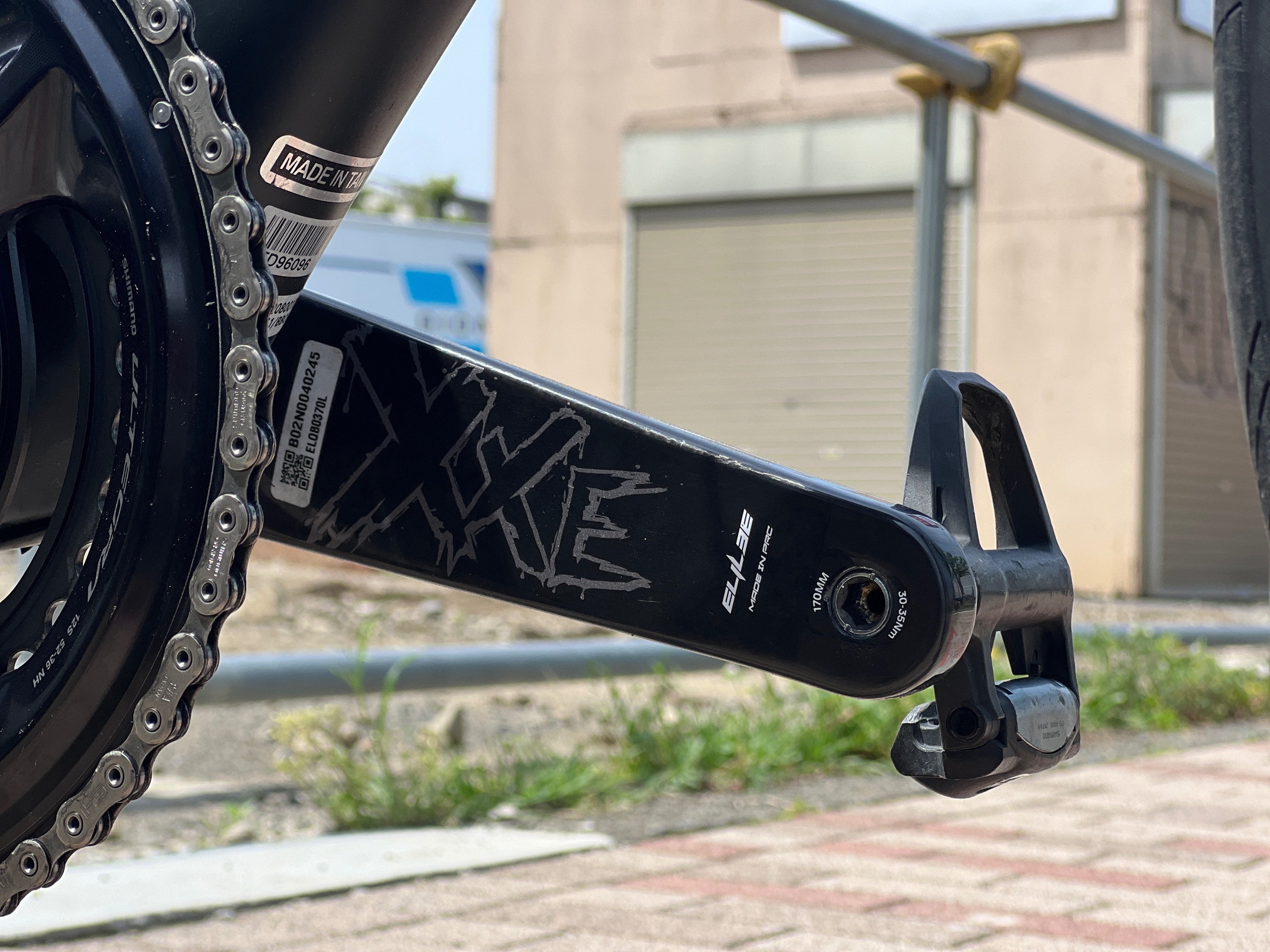 Elilee X320 24mm カーボンクランク 170mm 【公式通販】