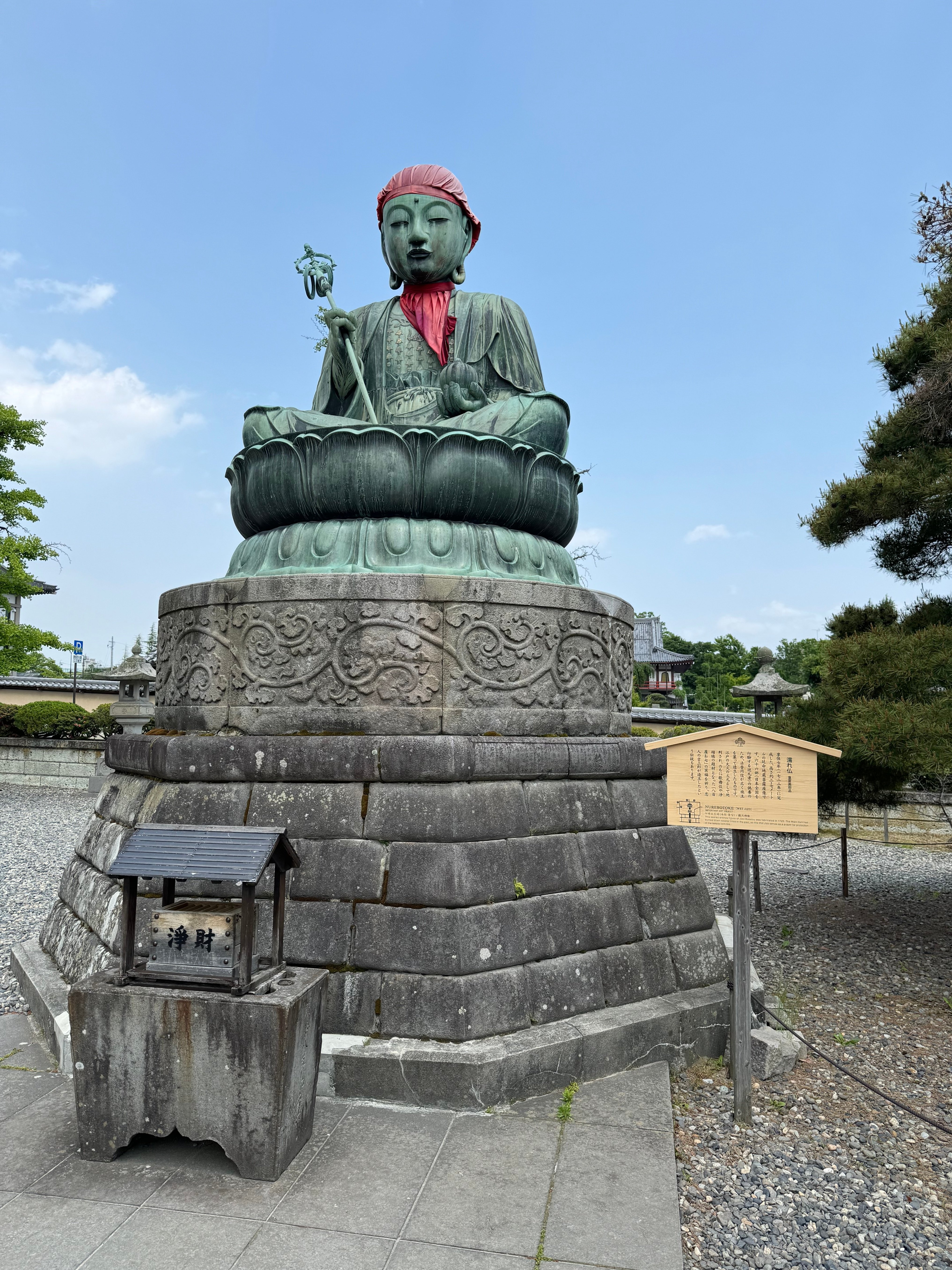 戦時下、金属供出させられた善光寺の六地蔵と残された濡れ仏ーその存在