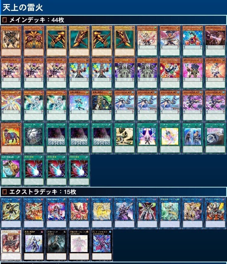 エクゾディオス特殊勝利コンボ『天上の雷火』遊戯王デッキ紹介｜レオーネ