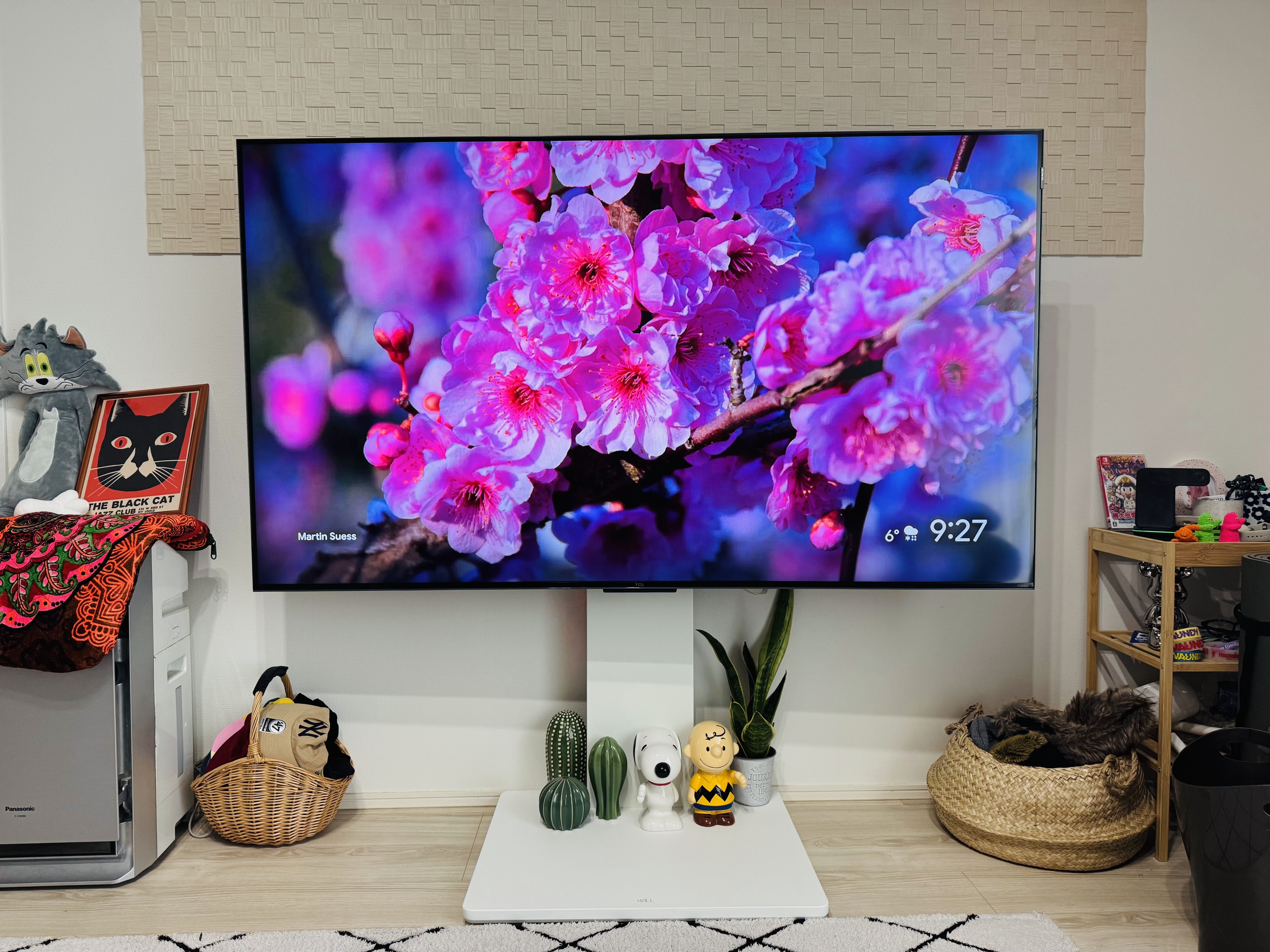 TCL製の格安65インチテレビを購入！リビングでの使用感をレビュー