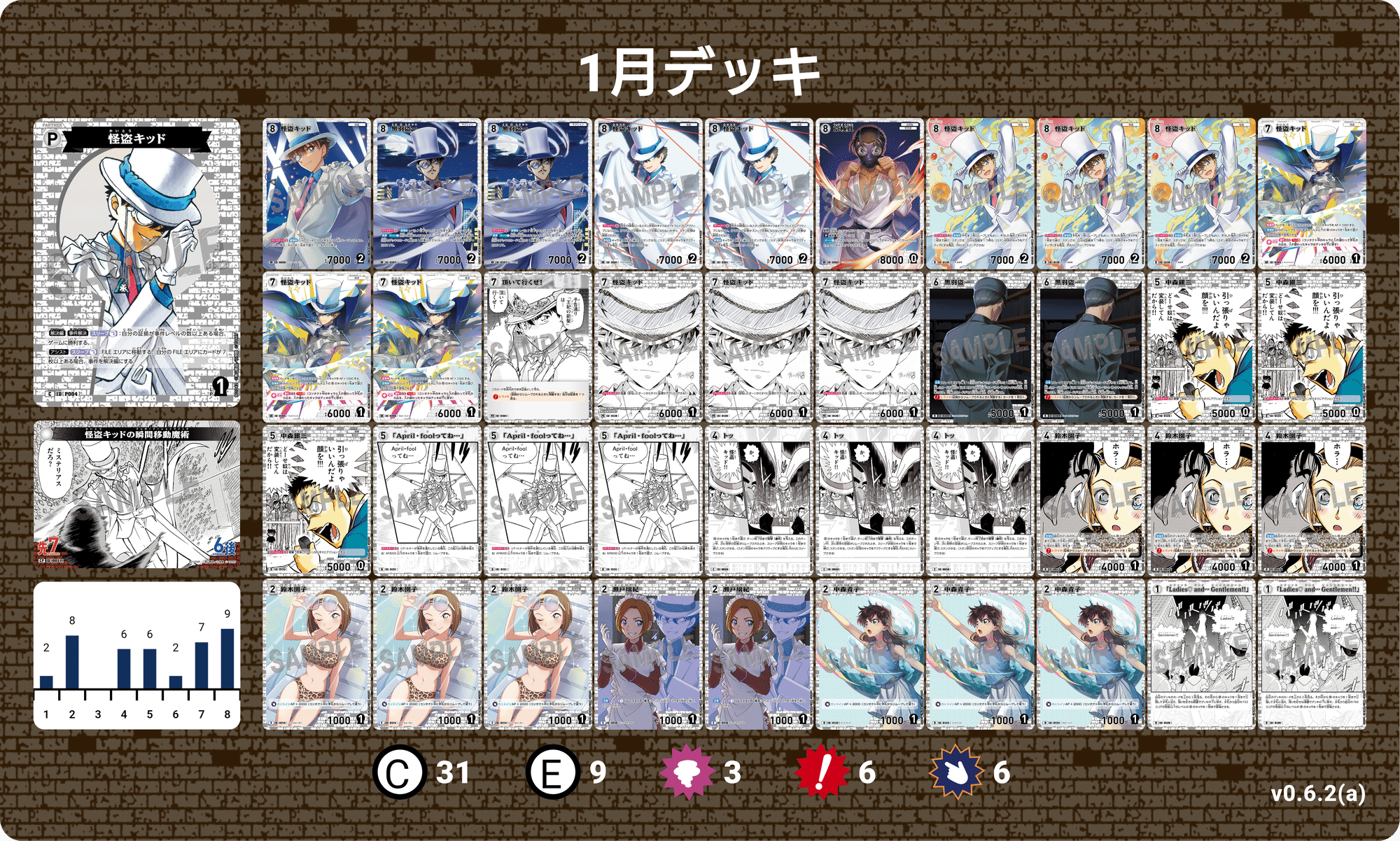 初心者でもコナンカードゲームのチャレンジ戦に行くぞ！行くぞ！行くぞ