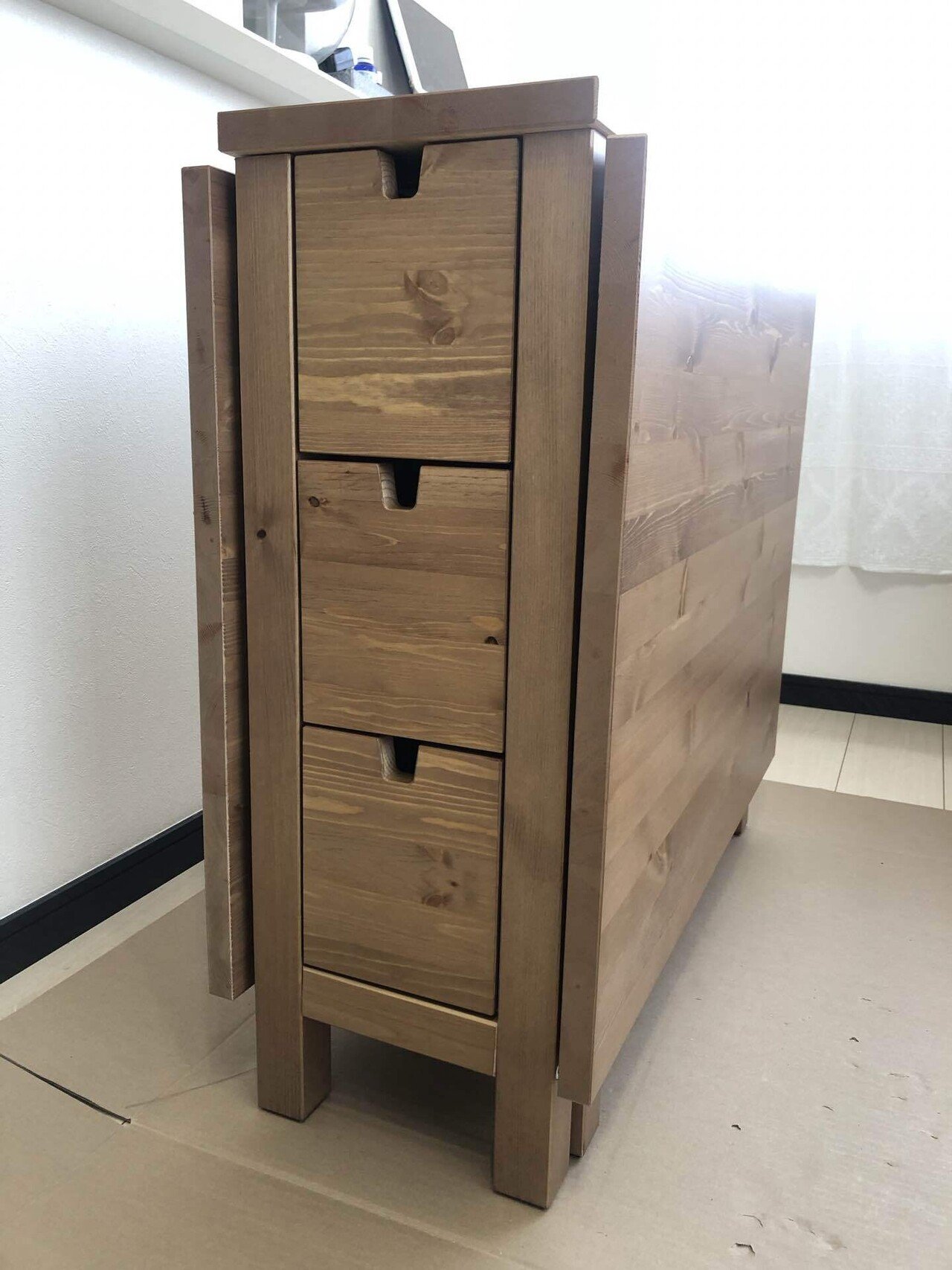 完成！IKEA ダイニングテーブル 『ノールデン』｜sachiwau