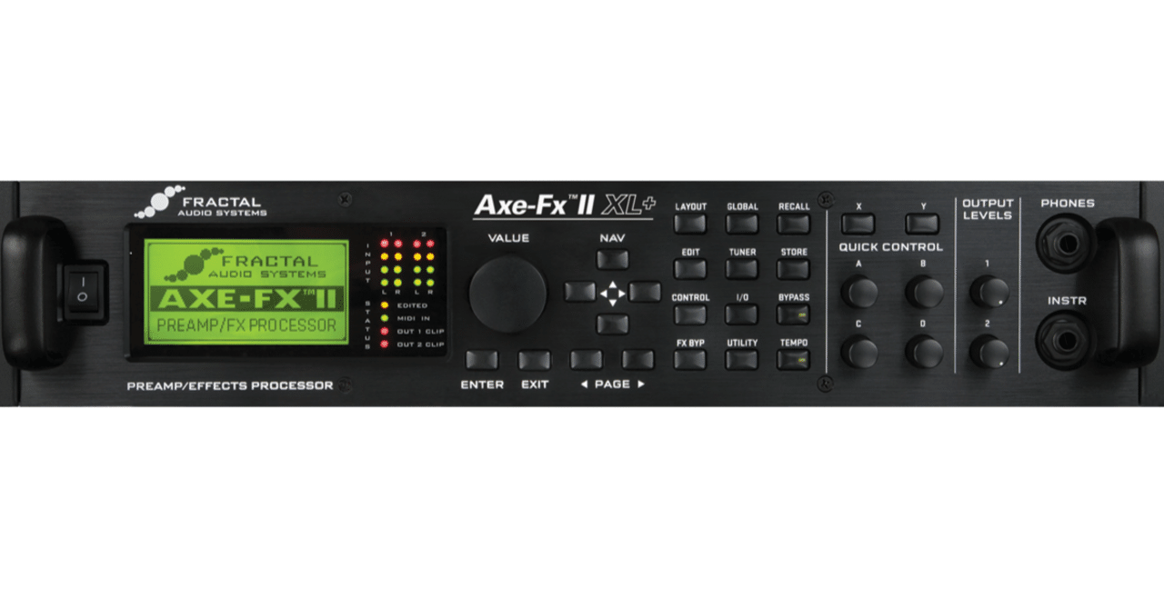 Fractal Audio Systems Axe-Fx II XLの発売当時の衝撃！ギタリストの夢