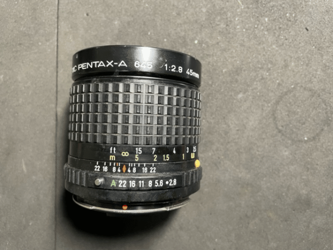 PENTAX SMC PENTAX-A 645 45mm F2.8 分解｜FWP_office