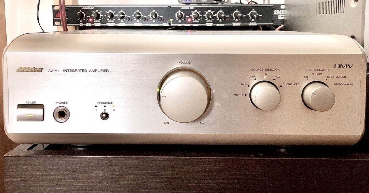 ビクターAX-V1-Nプリメインアンプ｜アラン藤島