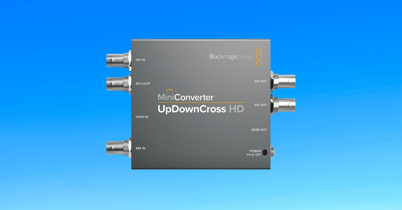 配信のお守りになる？Mini Converter UpDownCross HDについて学ぶ