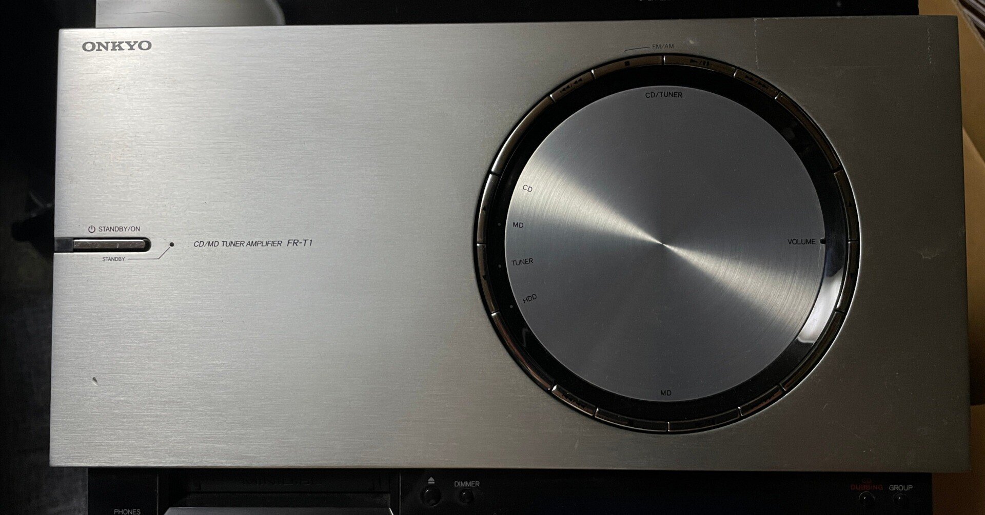 1円 ONKYO オンキョー FR-N7FX システムコンポ CD MD D-N7FX