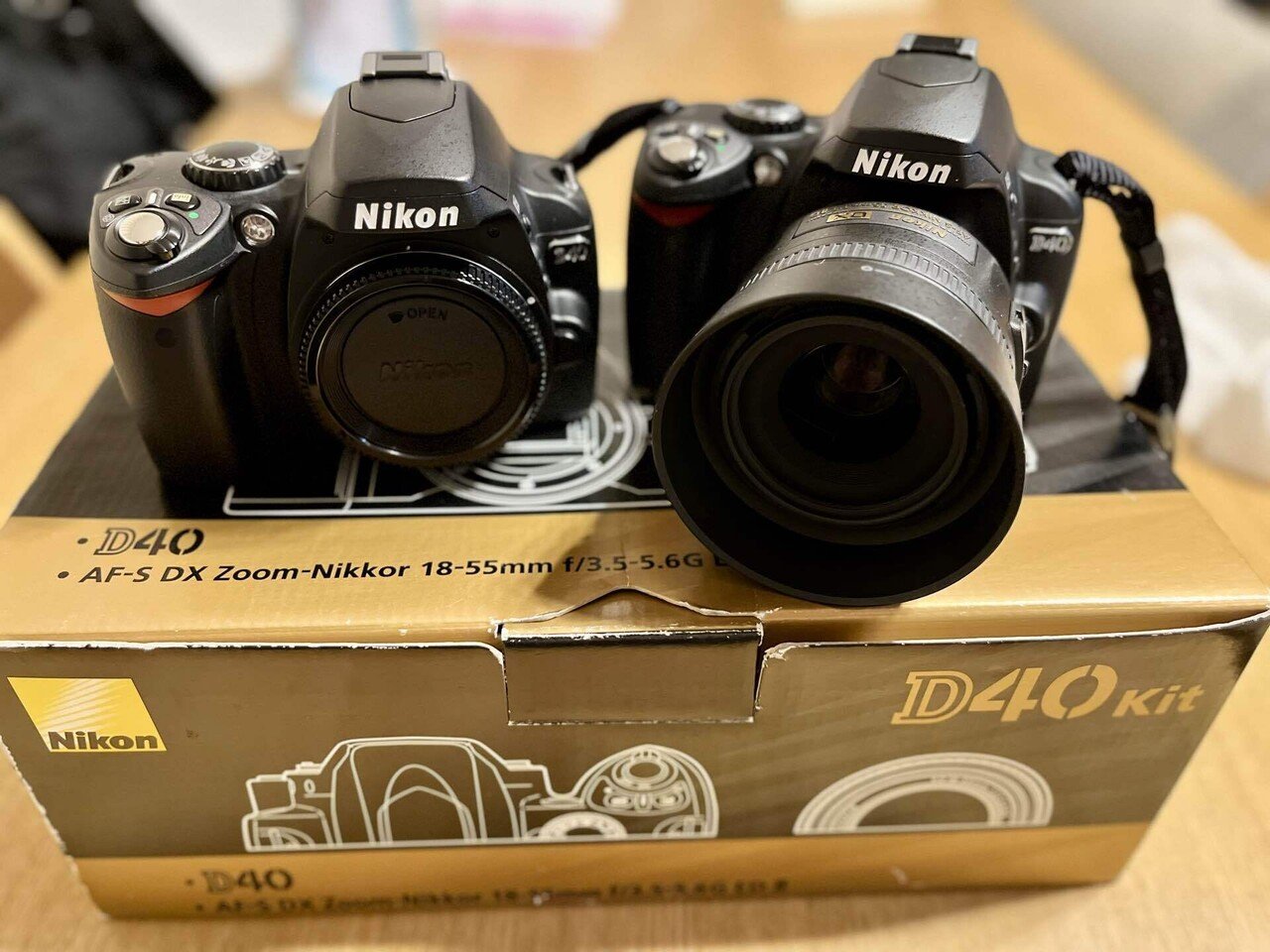 Nikon D40 ダブルズームレンズキット ジャンク品