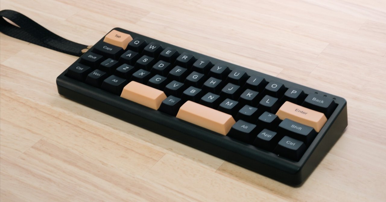 40%レイアウトのコンパクトメカニカルキーボードEPOMAKER TH40｜murasaki