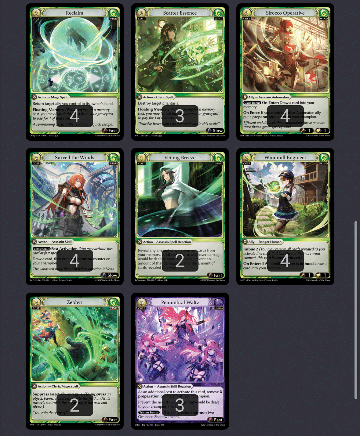 grand archive TCG】デッキ調整録2025年3月｜ハイタデンカ