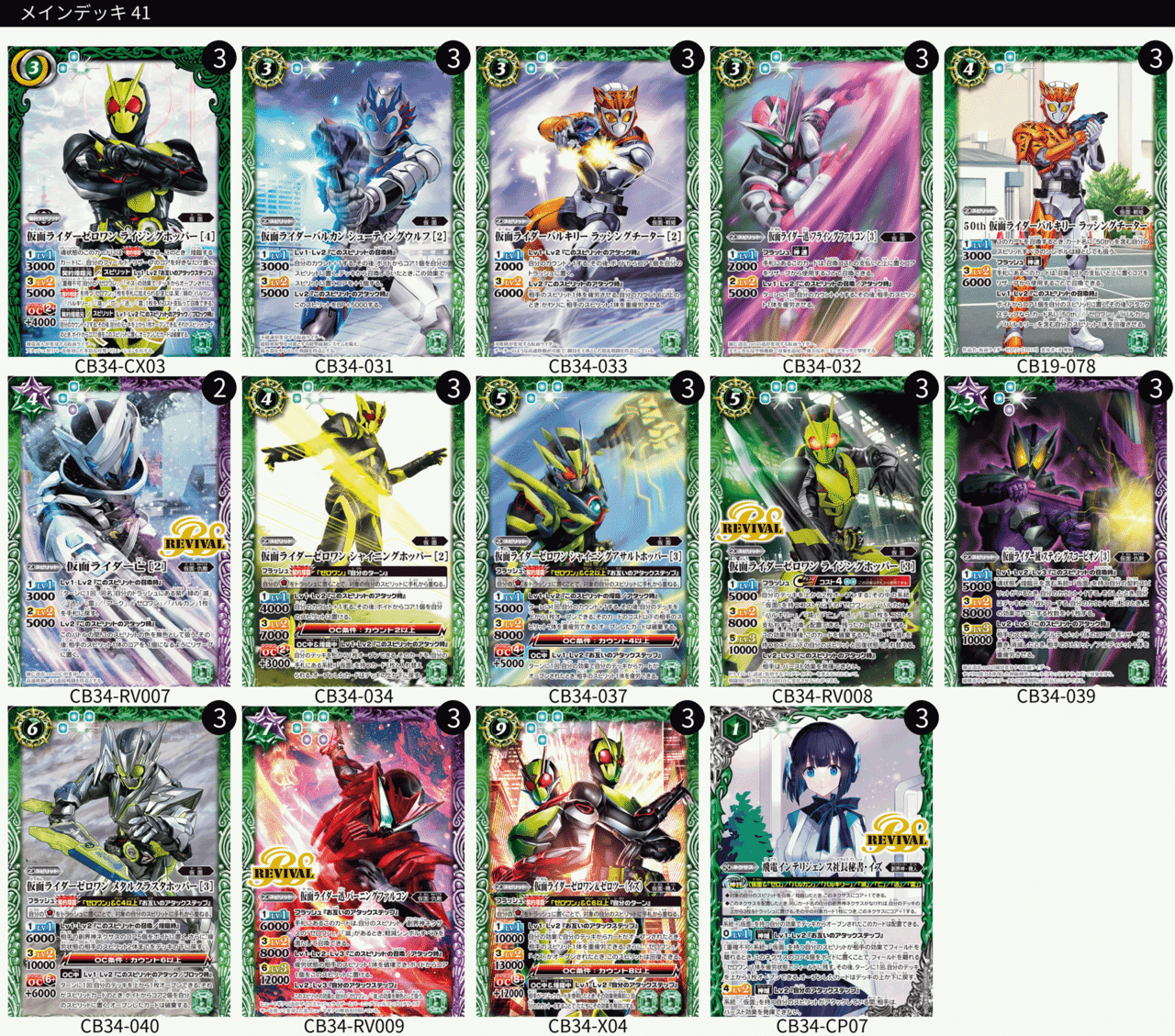 契約ゼロワン、それが俺のデッキだ！契約ゼロワンデッキ｜yuki