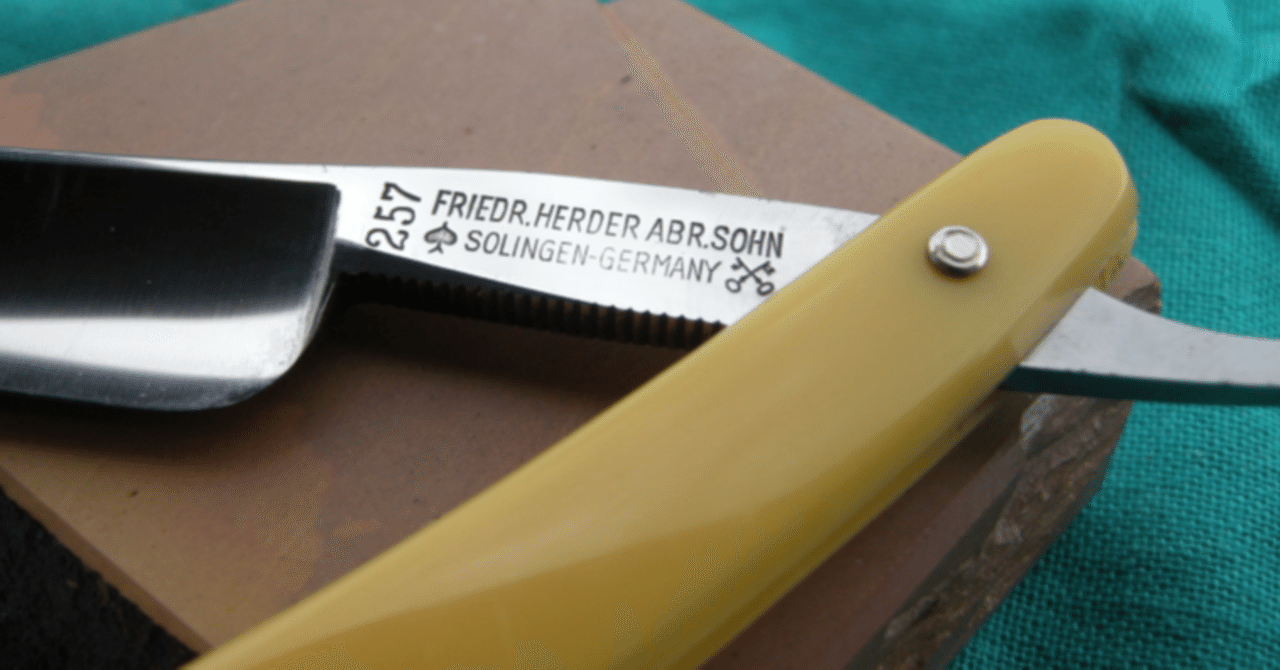 趣味としての西洋剃刀の話｜Masanori Coda