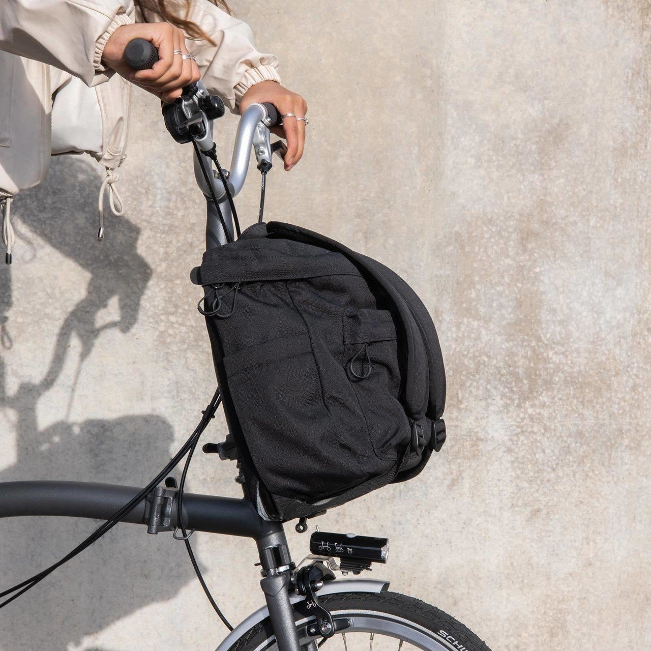 ブロンプトンアクセサリーその7 Backpackフロントバッグ｜wharton