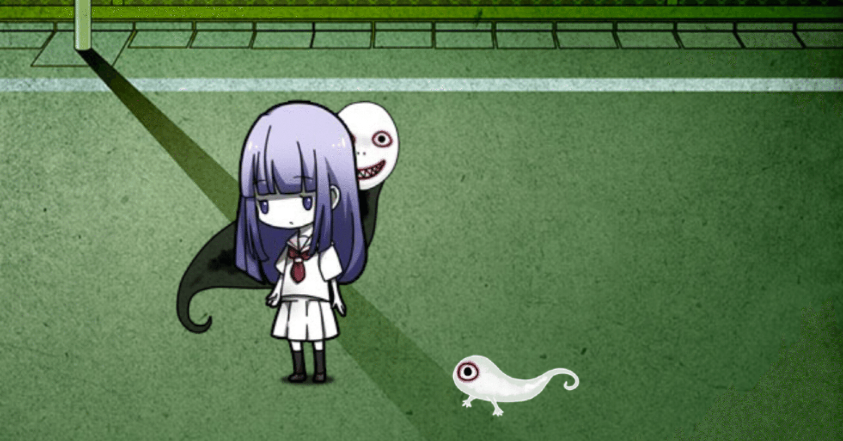 スマホゲーム紹介】育成！背後霊〜いつも後ろに霊がいる〜｜羊原ユウ