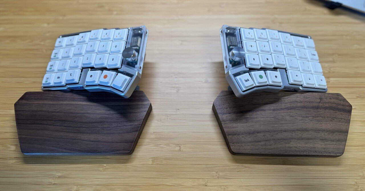 Cornix LP 無線分割キーボード 2ヶ月目｜ginbear