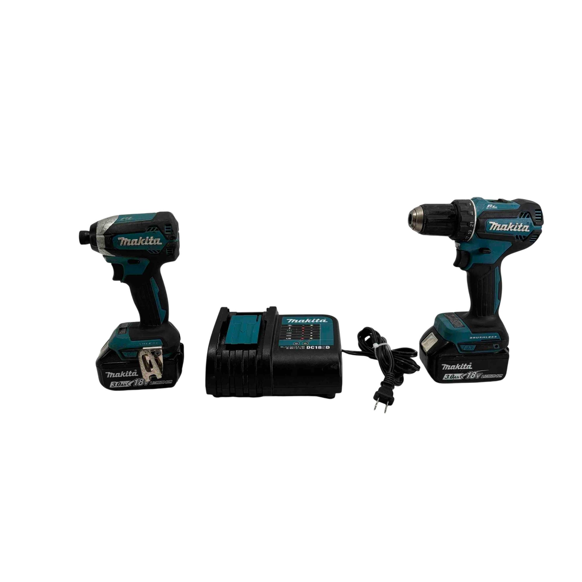Makita 18V LXT XFD13 XDT13 Cordless Drill Driver and Impact Driver
