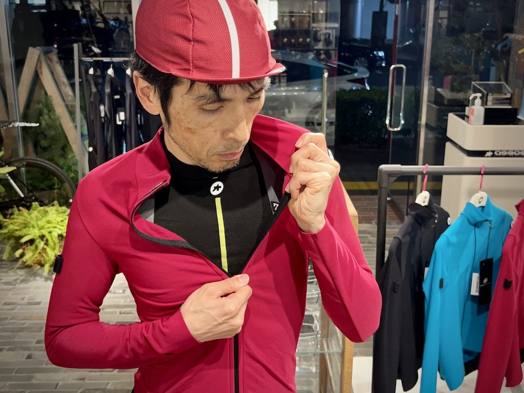 シンプルだから着回しが利く、ロングライド系の裏起毛ジャージ。MILLE