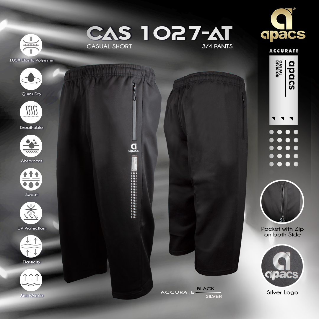 七分丈 トレーニングパンツ（CAS1027-AT） | APACS JAPAN